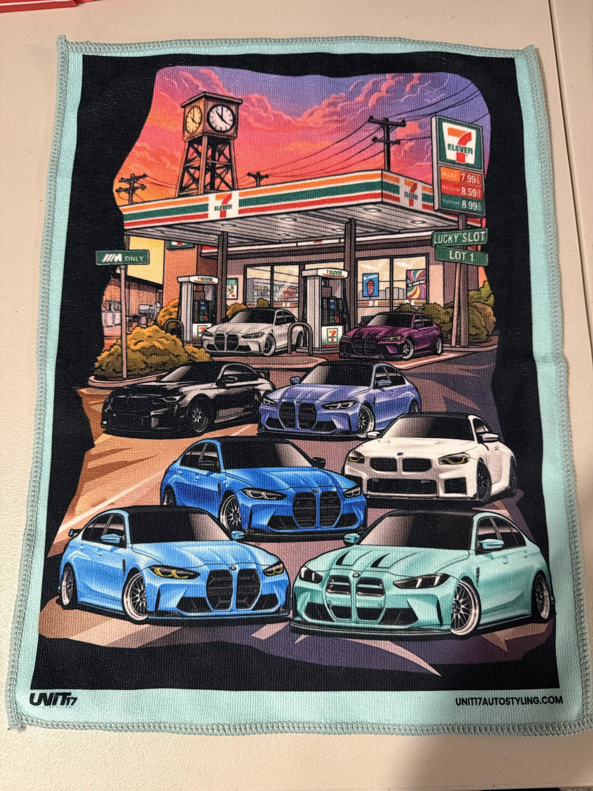 Custom microfiber towel