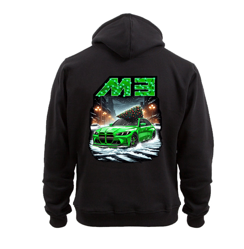 BMW M3 G80 G82 Green Holiday Christmas Hoodie