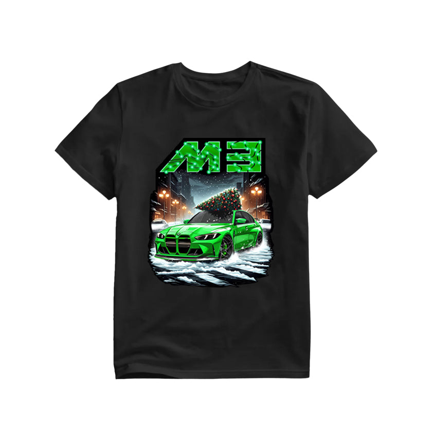 BMW M3 G80 G82 Green Holiday Christmas Tshirt