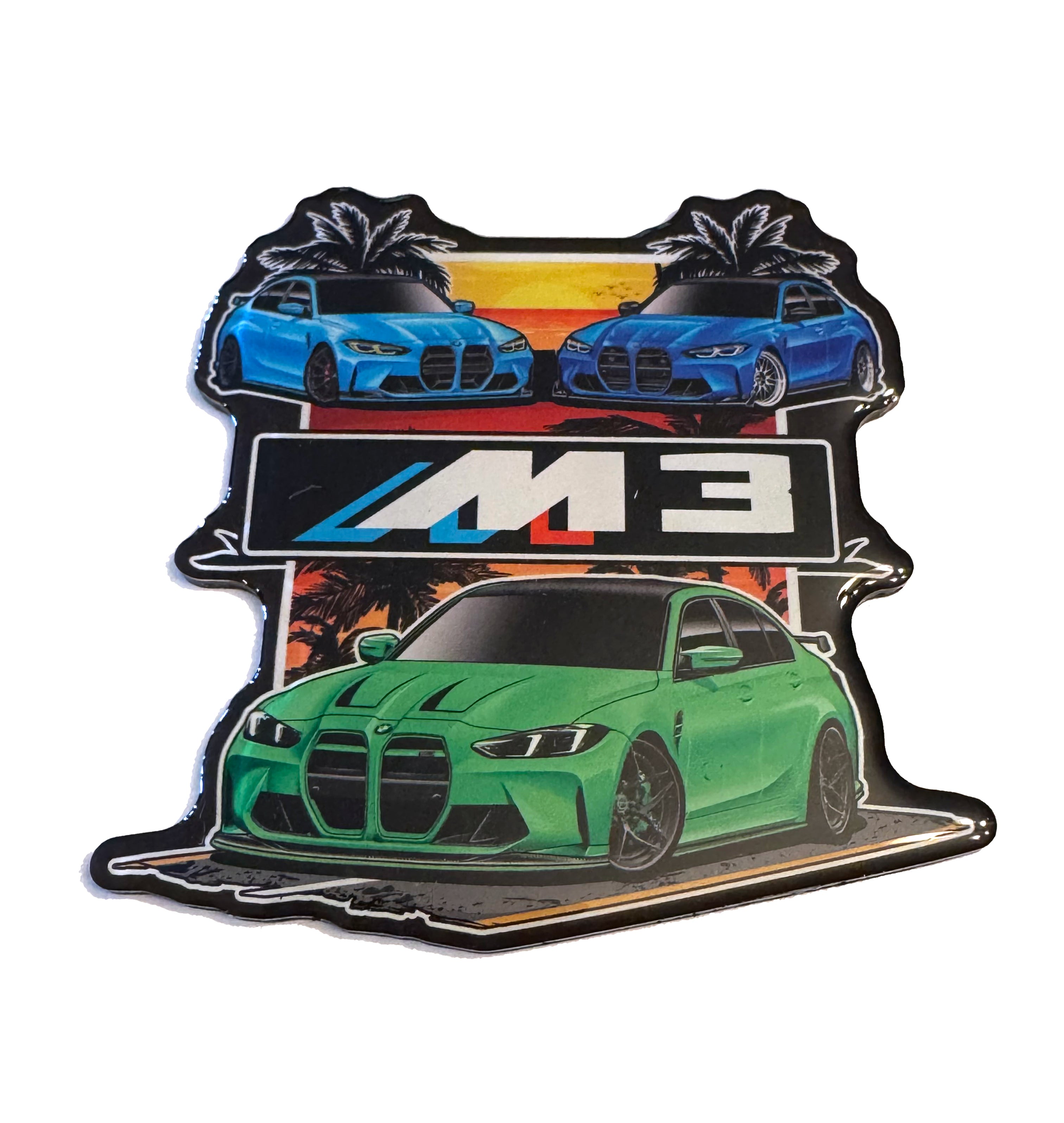 BMW G80 G82 G83 M2 M3 M4 Acrylic magnet