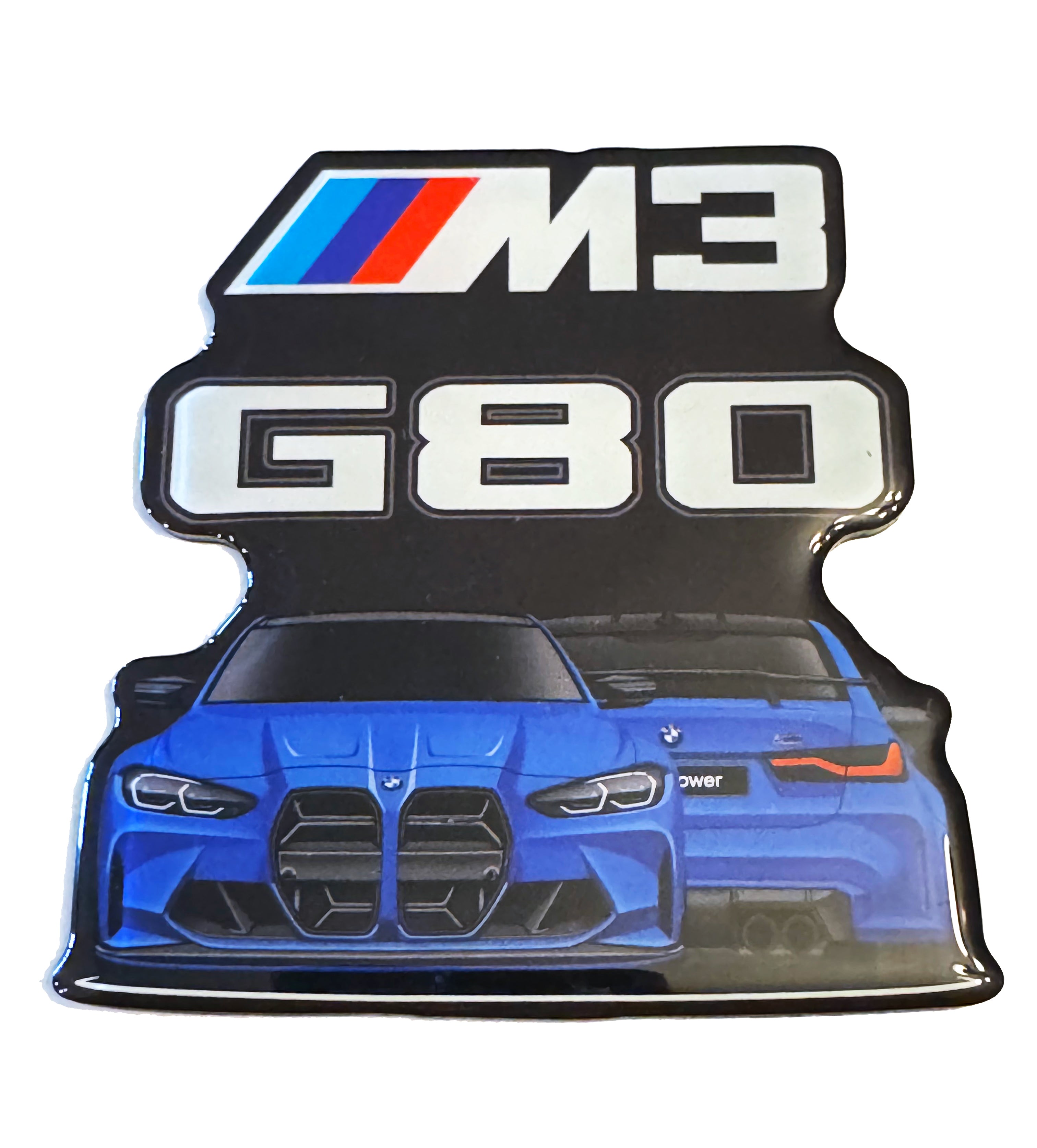 BMW G80 G82 G83 M2 M3 M4 Acrylic magnet