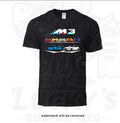 BMW M3 Generation T-shirt - E90 E30 E92 F80 G80 G82 vintage design