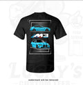BMW M3 M4 G80 G82 T-Shirt in Miami Blue