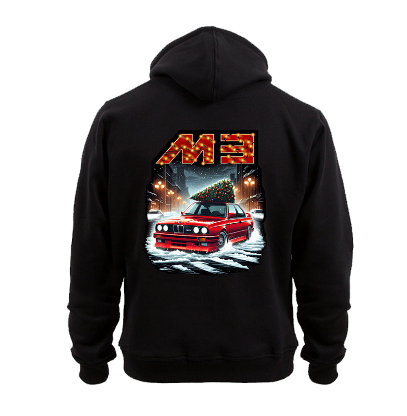 BMW M3 Winter Christmas tree Hoodie