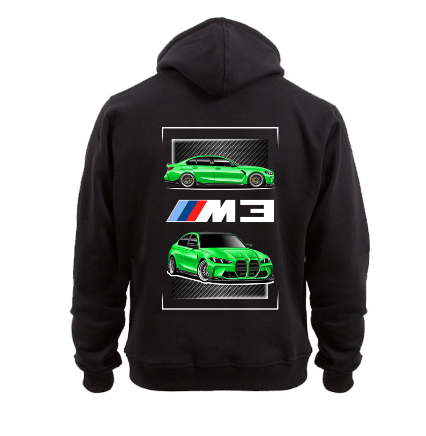 BMW M3 M4 G80 G82 Hoodie sweatshirt in Green