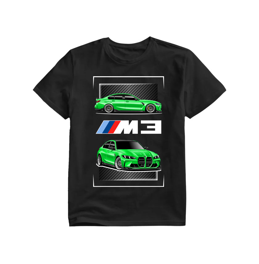 BMW M3 M4 G80 G82 Tshirt in Green