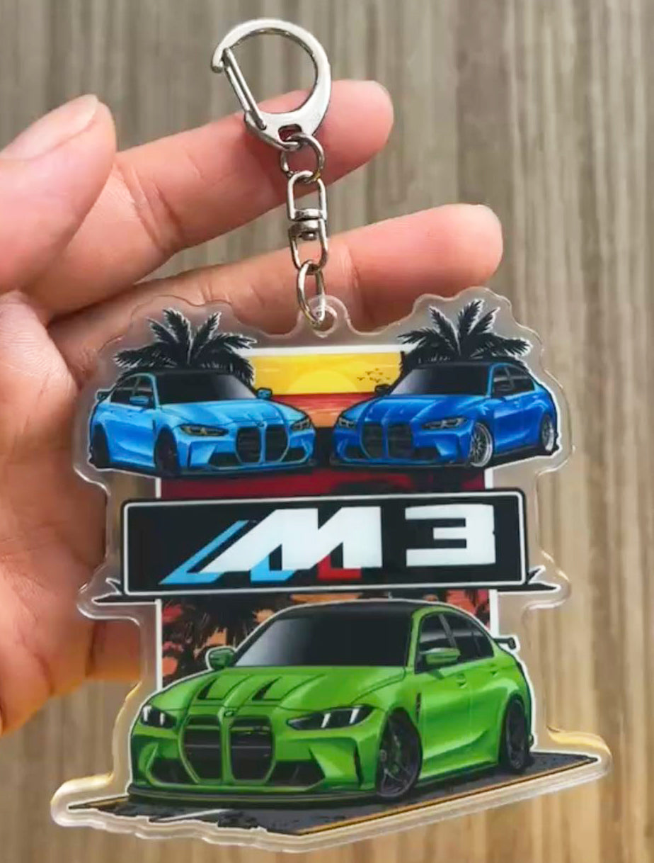 BMW M3 Keychain