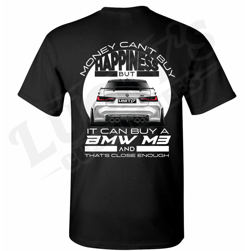 BMW M3 G80 T-shirt - Money can't buy happiness but it can buy a BMW M3