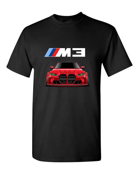 BMW M3 M4 t-shirt | Custom Shirt Design G80 G82 - RED