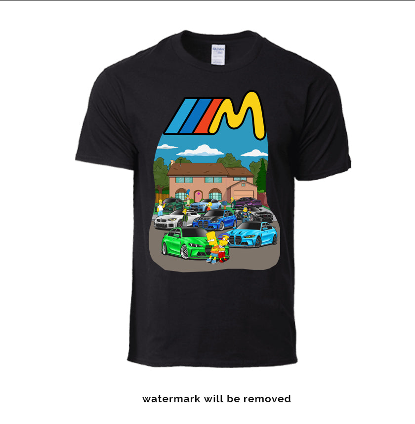 BMW G80 G87 M3 M2 Simp group hangout tee