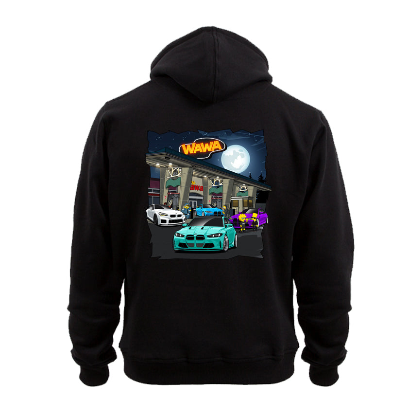 BMW Simpsons at Wawa Hoodie